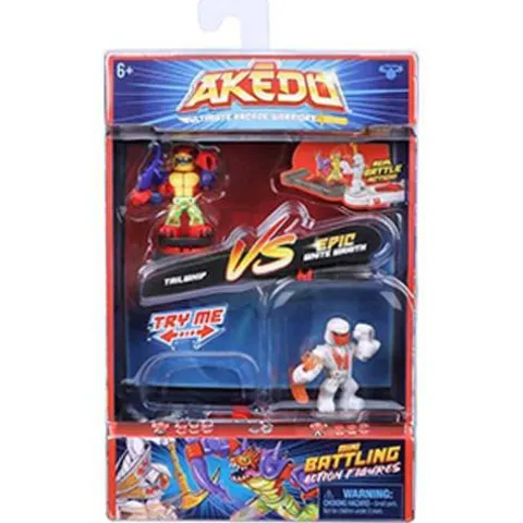 Akedo Ultimate Arcade Warriors - Mini Battling Action Figures - Select Figure(s)