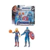 Avengers: Endgame Team 6-Inch Action Figure Packs - Captain Marvel & Captain America