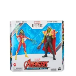 Avengers 60th Anniversary Marvel Legends Skrull Queen and Super-Skrull 6-Inch Action Figures