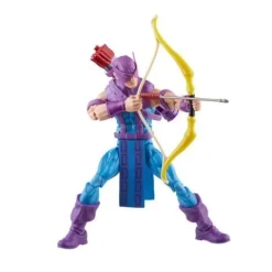 Avengers 60th Anniversary Marvel Legends Hawkeye with Sky-Cycle 6 Inch Action Figure