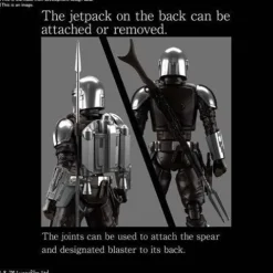 Bandai Star Wars: The Mandalorian 1:12 Scale Model Kit - Choose your Kit