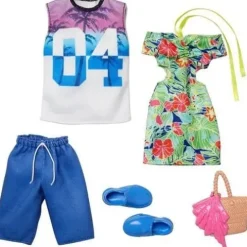 Barbie and Ken Tropical Fashion 2-Pack