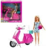 Barbie Doll and Scooter