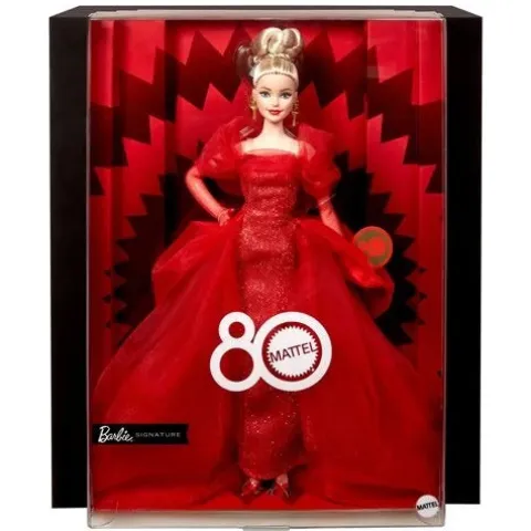 Barbie Mattel 80th Anniversary Barbie Doll - Select Figure