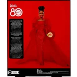 Barbie Mattel 80th Anniversary Barbie Doll - Select Figure