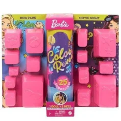 Barbie Ultimate Color Reveal Dog Park and Movie Night Doll