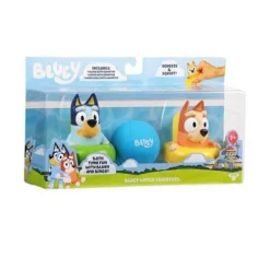 Bath Time Fun with Bluey & Bingo - Bluey Bath Squirters 3 Pack