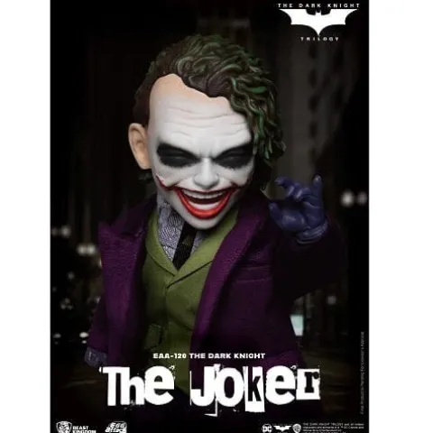 Beast Kingdom DC Batman: The Dark Knight EAA-120 Joker Action Figure