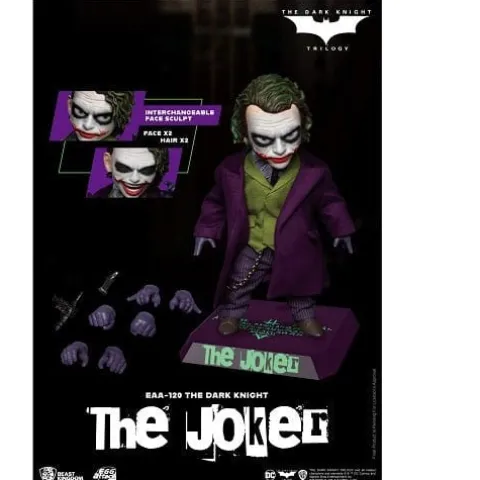 Beast Kingdom DC Batman: The Dark Knight EAA-120 Joker Action Figure