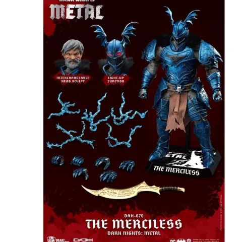 Beast Kingdom DC Dark Knight Death Metal Batman the Merciless DAH-070 Dynamic 8-Ction Figure