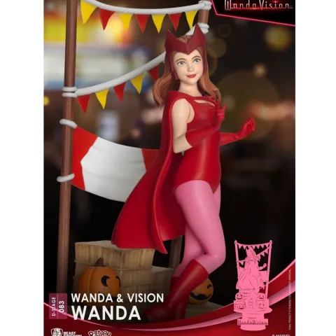 Beast Kingdom Marvel WandaVision DS-083 Wanda D-Stage 6-Inch Statue