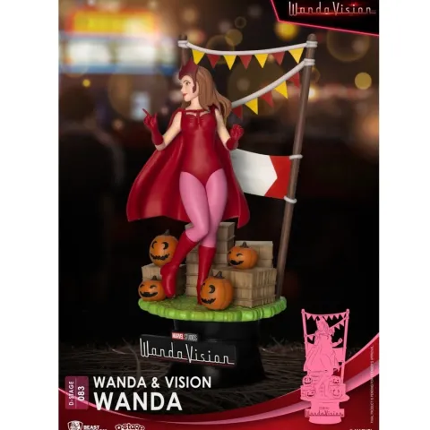 Beast Kingdom Marvel WandaVision DS-083 Wanda D-Stage 6-Inch Statue