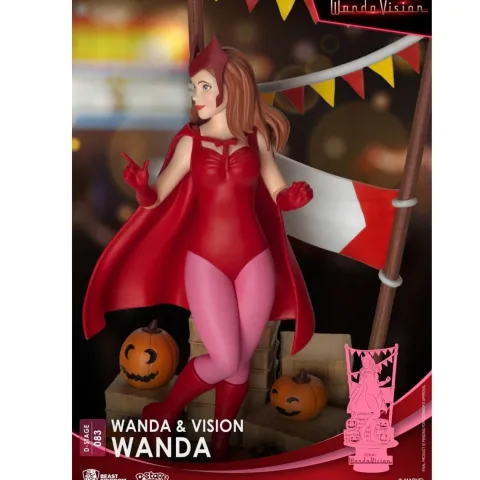Beast Kingdom Marvel WandaVision DS-083 Wanda D-Stage 6-Inch Statue