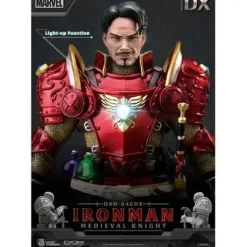 Beast Kingdom Medieval Knight Iron Man DAH-046DX Dynamic 8-Ction Deluxe Version Action Figure