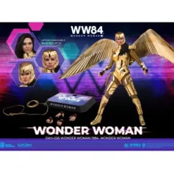 Beast Kingdom Wonder Woman 1984 DAH-026 Dynamic 8-Ction Golden Armor Action Figure
