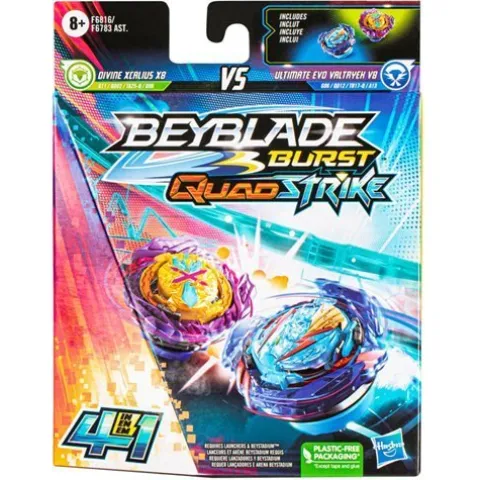 Beyblade Burst QuadStrike Dual Pack - Choose your Beyblade