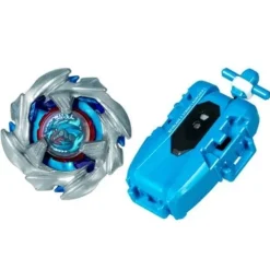 Beyblade X Cobalt Dragoon 2-60C Deluxe Left-Spin String Launcher Set
