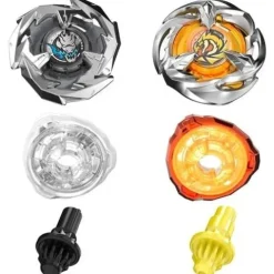 Beyblade X Gale Wyvern 3-60T & Sword Dran 3-80B Dual Pack Set