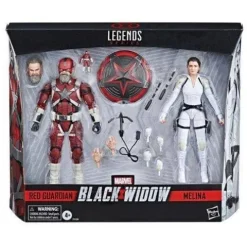 Black Widow Marvel Legends 6-Inch Red Guardian and Melina Vostkoff Action Figures