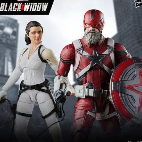 Black Widow Marvel Legends 6-Inch Red Guardian and Melina Vostkoff Action Figures