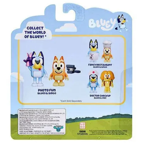 Bluey 2 Pack Figures - Select Figure(s)