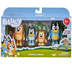 Bluey 4 Pack Figures - Select Figure(s)