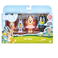 Bluey 4 Pack Figures - Select Figure(s)