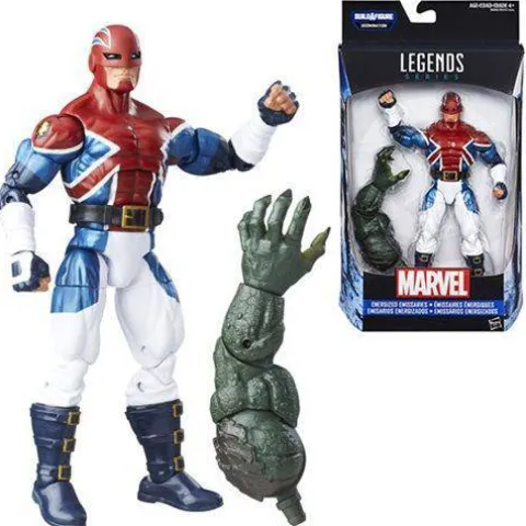 Captain America Civil War Marvel Legends Captain Britain Action Figure