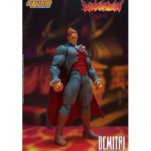 Darkstalkers Demitri Maximoff 1:12 Scale Action Figure