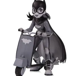 DC Artists' Alley Black & White Batgirl by Chrissie Zullo PVC Figure