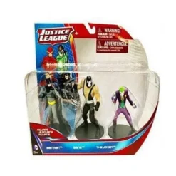 DC Comics: Justice League of America Action Figure 3-Pack - Batman", " Bane", " The Joker