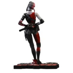 Dc Direct Harley Quinn Black & White By Simone Di Meo Statue
