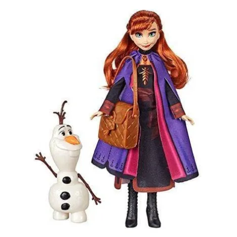 Disney Frozen 2 Anna Doll with Buildable Olaf Figure