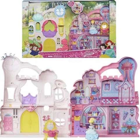 Disney Princess Little Kingdom Play 'n Carry Castle Playset