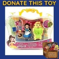 DONATE THIS TOY - Pirate Toy Fund - Disney Princess Little Kingdom - Belle's Charmed Wardrobe Playset