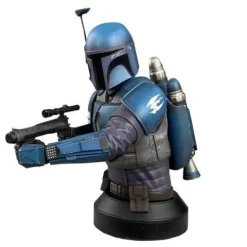 DST Showcase Star Wars Mandalorian Death Watch 1/6 Scale Mini-Bust PREVIEWS Exclusive