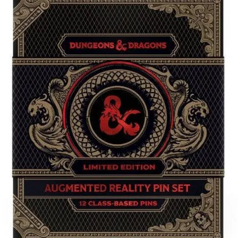 Dungeons & Dragons Character Class Augmented Reality Enamel Pin Set of 12 - Shared Exclusive