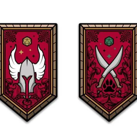 Dungeons & Dragons Character Class Augmented Reality Enamel Pin Set of 12 - Shared Exclusive