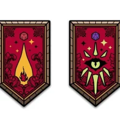 Dungeons & Dragons Character Class Augmented Reality Enamel Pin Set of 12 - Shared Exclusive