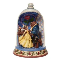 Enesco Disney Traditions Beauty and the Beast Rose Dome "Enchanted Love" by Jim Shore Statue