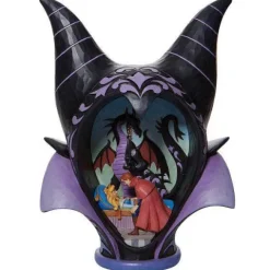 Enesco Disney Traditions Maleficent Headdress Scene "True Loves Kiss" by Jim Shore Statue