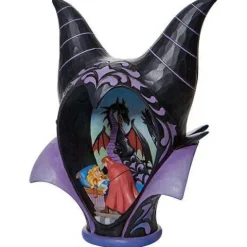Enesco Disney Traditions Maleficent Headdress Scene 