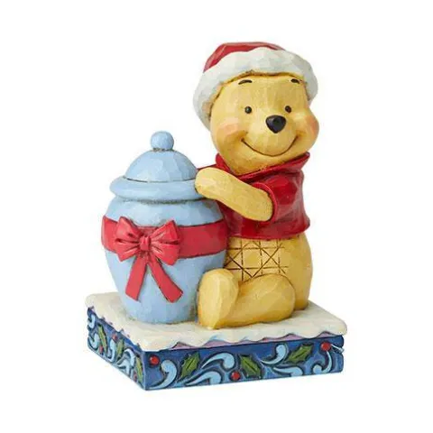 Enesco Disney Winnie the Pooh - Disney Traditions Winnie The Pooh Christmas - "Holiday Hunny"