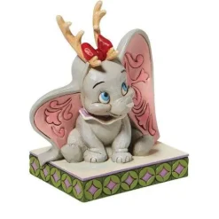 Enesco Jim Shore Disney Traditions Collection - Dumbo “Santa’s Cheerful Helper”