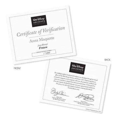 Enesco Walt Disney Archives Collection Frozen Anna Maquette Statue