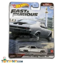 Fast & Furious Hot Wheels Premium Vehicle 2021 - 4/5 '70 Chevy Nova SS