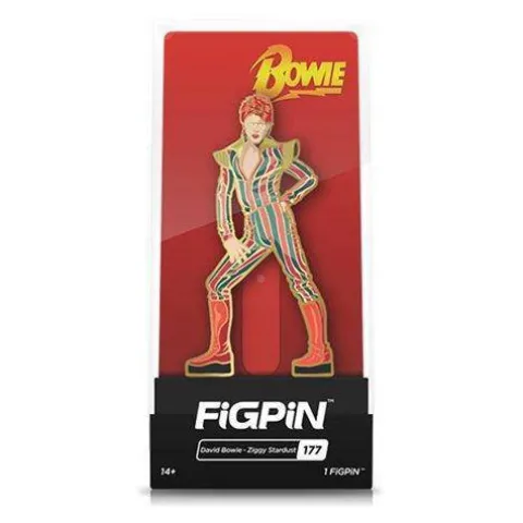 FiGPiN #177 David Bowie as Ziggy Stardust FiGPiN Enamel Pin