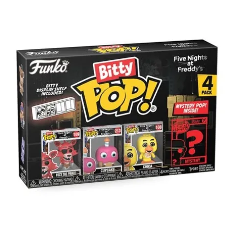 Five Nights at Freddy's Funko Bitty Pop! Mini-Figure 4-Pack - Select Set(s)