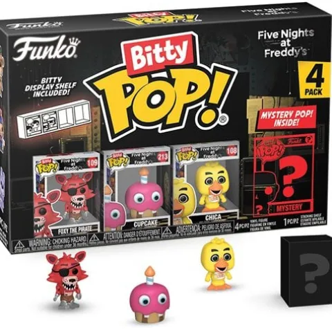 Five Nights at Freddy's Funko Bitty Pop! Mini-Figure 4-Pack - Select Set(s)