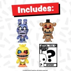 Five Nights at Freddy's Funko Bitty Pop! Mini-Figure 4-Pack - Select Set(s)